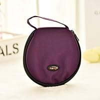 HOBULL Portable CD Case Holder Wallet Organizer Bag 20 CD/DVD Disc Storage for Car Home Office and Travel