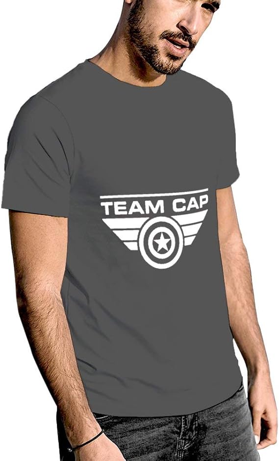 Amazon キャプテン アメリカ ロゴ Tシャツ メンズ 半袖 綿100 インナーシャツ 肌着 スポーツ シャツ 下着 軽い 柔らかい 快適 カジュアル おしゃれ 春夏秋 Tシャツ カットソー 通販