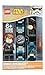 LEGO Star Wars 8020288 Anakin Kids Buildable Watch with Link Bracelet and Minifigure | gray/blue | plastic | 25mm case diameter| analog quartz | boy girl | official