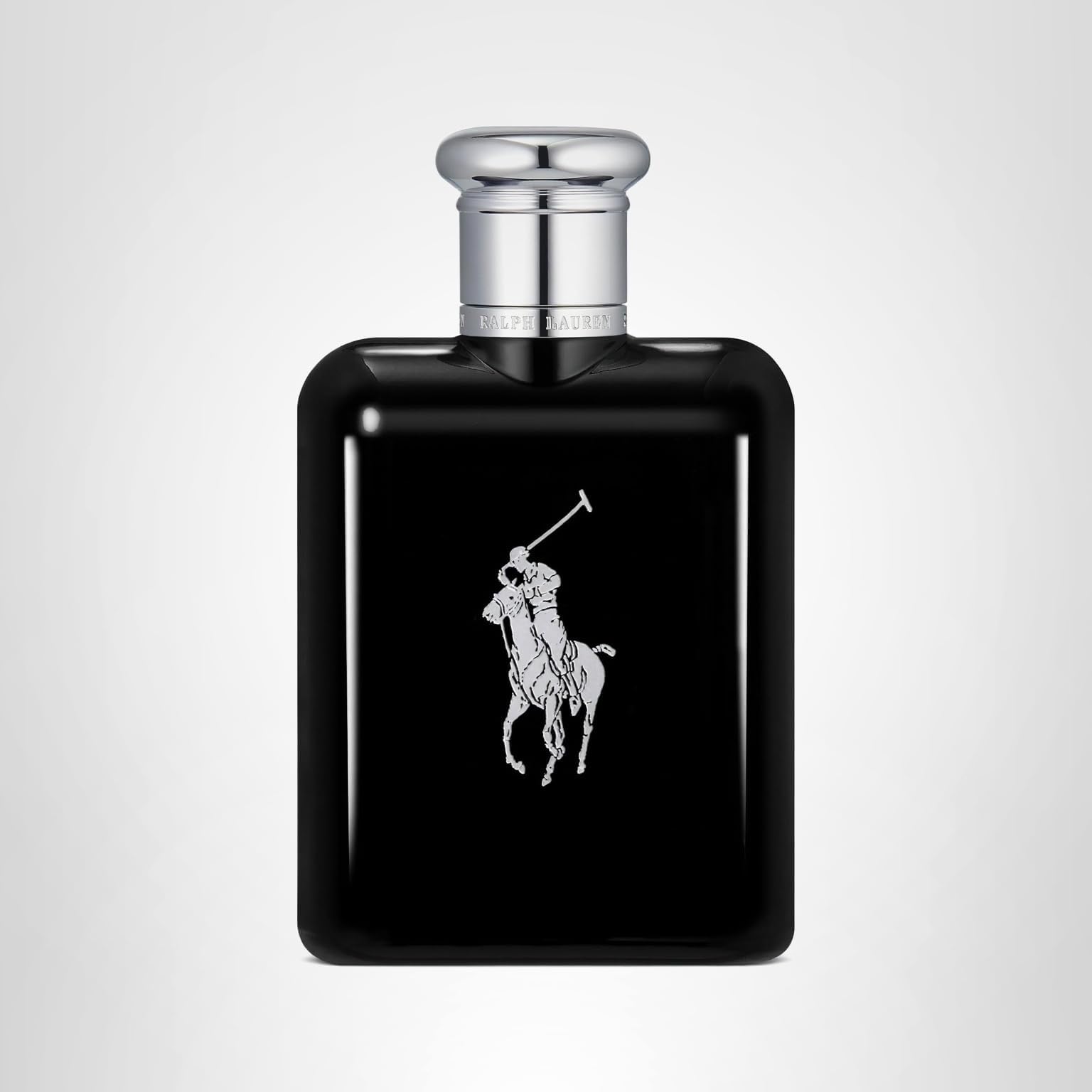RALPH LAUREN FRAGRANCES - Polo Black - Eau de Toilette - Men's Cologne - Woody & Fresh - With Patchouli, Sandalwood, and Mandarin - Medium Intensity