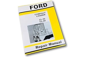 AGPUBS Service Repair Manual for Ford Cl-30 Cl-40 Compact Loader Skid Steer Shop Book