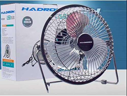 hadron hd2032 usb buyuk metal fan vantilator 18x18 cm cap amazon com tr