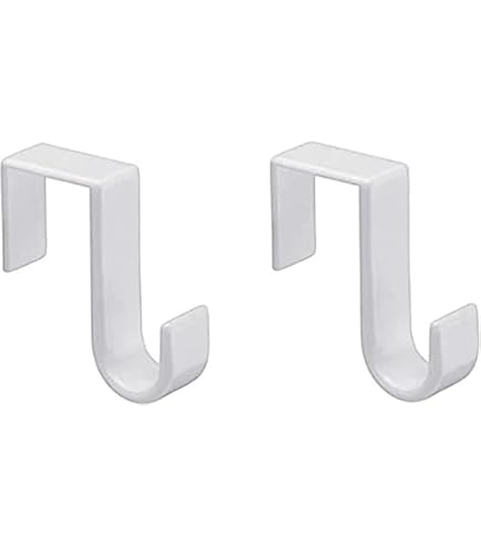 Witte, magnetische haken met uitdraaibare haken | België