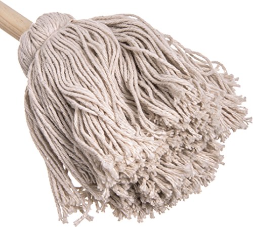 Carlisle 3623200 Cotton Barbecue Basting Mop, 10", Natural (Pack of 36)