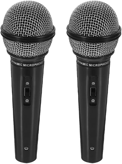 Operitacx Kids Mini Microphone 2pc Toddler Fake Karaoke Echo Toy Pretend Play