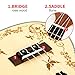 Solid Spruce Ukulele 23 Inch Ukele Concert Uke Mahogany Ukelele Hawaii Guitar