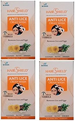 Aryavrat Pharma Hairshield Anti Lice Cream Wash (30 ml) Pack of 6