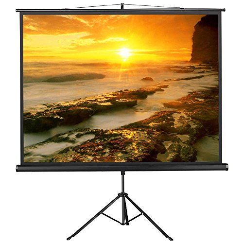 go2buy Portable Projector Screen Indoor/Outdoor Movie Theater Fast-Folding Projector Screen with Stand Legs for Projector ,Movie ,Home Theater, Classroom , Office ,Camp 4:3,84" - Thumbnail 7