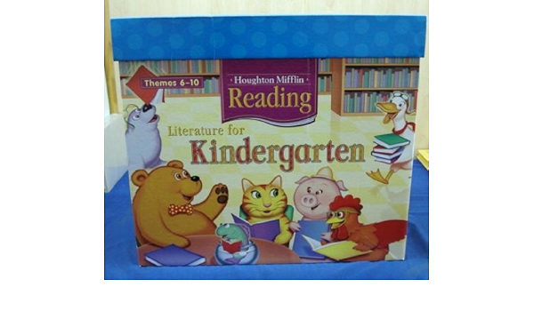 Amazon.com: Houghton Mifflin Reading: Kindergarten Lit Box Th6-10: 9780618426522: Houghton Mifflin: Books
