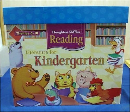 Amazon.com: Houghton Mifflin Reading: Kindergarten Lit Box Th6-10: 9780618426522: Houghton Mifflin: Books
