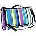 SONGMICS Picnic Blanket Waterproof Beach Mat Sand Proof Portable Camping Blanket with Shoulder Strap