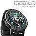 FINENIC Compatible for Fossil Gen 5 Carlyle HR Smartwatch Tempered Glass Screen Protector 【3 PCS】