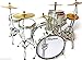 Miniature Drums Buddy Rich The World's Greatest Drummer Slingerland Metal Hoop - DECORATIVE MODEL
