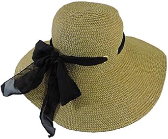 brown floppy sun hat