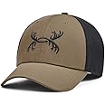 Under Armour Men's Outdoor Antler Trucker Hat, (251) Bayou/Black/Black, One Size Fits Most