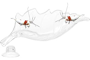 JZMYXA Shrimp Feeding Dish Shrimp Feed Dish Leaf Shaped Bowl