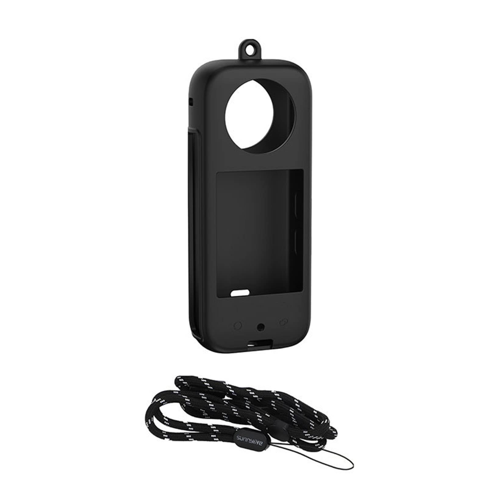 LICHIFIT Silicone Case Protective Shell Skin Camera Cover with Lanyard for Insta360 X3 Action Camera Accessories