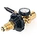 Helium Tank Regulator Filler Valve for Balloons with Gauge Pkg/1