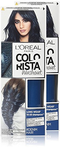 L Oréal Paris Colorista Washout Colorazione Temporanea Lunga Durata Capelli Denim Set Di 2