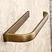 Leyden Antique Brass Towel Ring, Bathroom Hand Towel Holder Retro Towel Bar Wall Mounted Brushed Brass Towel Rack 12.7 inch