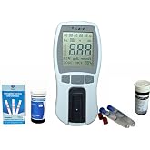 Home Use Hb Hemoglobin Meter Hemoglobin Analyzer Hemoglobin Monitor + 25Chips + 25 Tubes Easy to Use