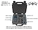 Casematix DroneSafe Rugged Mini Drone Carry Case Compatible with Dji Mavic Pro Foldable Drone Combo with Remote Control , Extra Batteries , Propellers and More , Includes Case Only