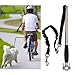 Dog Bicycle Exerciser Leash, FMJI Hands Free Bicycle dog Leash for Exercising/Training/ Jogging/ Cycling/ Outdoor (A)