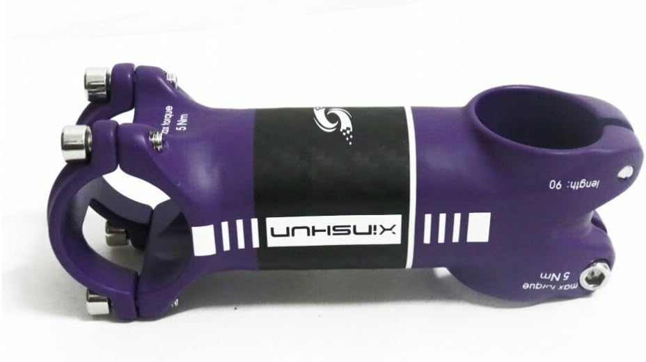 purple mtb stem