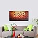Wieco Art Large Budding Flowers Oil Paintings on Canvas Wall Art Ready to Hang for Bedroom Kitchen Home Decorations Modern Stretched and Framed 100% Hand Painted Contemporary Abstract Floral Artwork