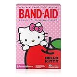 Band-Aid Brand Adhesive Bandages for Minor Cuts, Hello Kitty Characters, Assorted Sizes, 20 ct (Pack of 3)