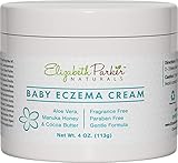 Organic Baby Eczema Cream for Face and Body, Powerful Healing Formula with Vitamin E, Honey and Coconut Oil, Best Eczema Treatment for Babies (4oz)