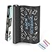 Chalkboard Paper Roll,OJA Vinyl Blackboard Wall Sticker Easy Erase Non-toxic Environmental Protection Advanced Chalk Board Decals with 5 Chalks