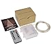 LOENDE Christmas Lights Battery Operated String Lights Outdoor String Lights Waterproof 8 Modes 100 LED Fairy Lights Copper Wire Firefly Lights Remote Control for DIY Wedding Party Decorations