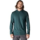 Carhartt Men's Force Relaxed Fit Midweight Long-Sleeve Logo Graphic Hooded T-Shirt