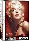 EuroGraphics Marilyn Monroe Red Portrait by Sam Shaw 1000 Piece Puzzle