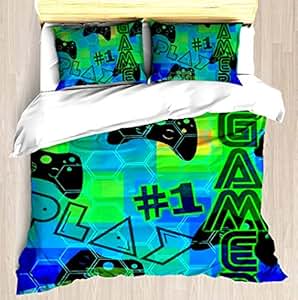 Amazon.com: #1 Gamer - Duvet Cover Set Soft Comforter
