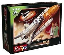 Wrebbit Puzz-3D Space Shuttle Atlantis 1000 Piece Puzzle