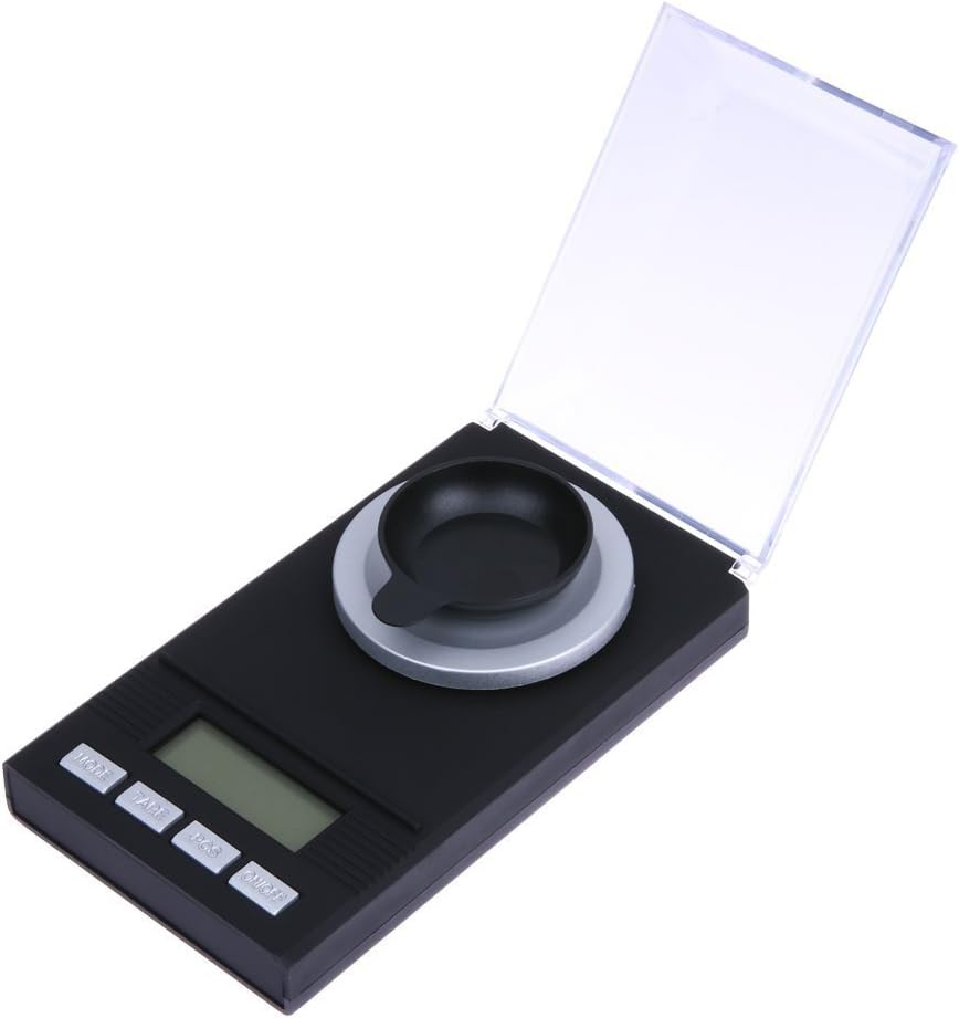 SunVisco Digital Jewelry Scale 50g 0.001g with Tare Function Calibration Weights included
