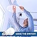 Hyperikon A19 Dimmable LED Light Bulb, 9W (60W Equivalent), ENERGY STAR Qualified, 4000K (Daylight Glow), CRI90+, 840 Lumens, Medium Screw Base (E26), UL-Listed, Standard Light Bulb (4 Pack)