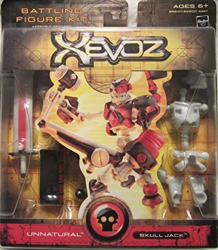 Xevoz Battling Figure Kit Unnatural - Skull Jack