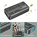 Rainyb Power Converters 2300-Watt Step Down 220V to 110V Voltage Converter & International Travel Adapter 220V to 110V Voltage Converter with 8A 3 USB Ports,Type-C and UK/AU/US/EU Plug Adapter
