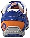 pediped Gehrig Flex Sneaker (Toddler/Little Kid),Night Blue/Orange,24 EU (7.5-8 M US Toddler)