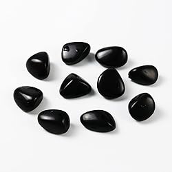 Tumbled Polished Natural Black Obsidian