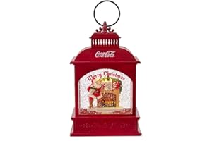 Kurt S. Adler 9-Inch Battery-Operated LED Coke Santa Lantern
