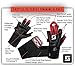 Skott Talon Elite Weight Lifting Gloves - Wide Wrist Wrap Support - Genuine Leather for Extra Durability - Get Ripped with The Best Body Building Fitness and Gym Exercise Accessories (Large)