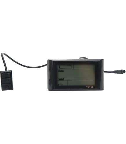 S900 Display Ebike Display S900 LCD Display For Electric Bikes - 36V/48V E-Bike ...