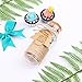 DECORA 100 Pieces Brown Kraft Paper Christmas Tree Gift Tags with Jute Twines for Gift Wrapping and Decoration