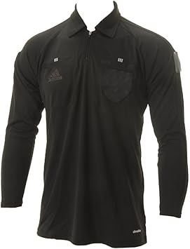 Amazon Co Jp Adidas アディダス サッカー レフリー 長袖シャツ 審判ウェア Drr92 ブラック 3xo スポーツ アウトドア