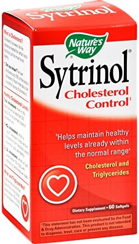 2Pack! Nature's Way Sytrinol Cholesterol Control - 60 Softgels