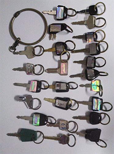 27 PCS HEAVY CONSTRUCTION MACHINERY KEY SET, EXCAVATOR KEY SET , AFTERMARKET REPLACEMENT PARTS